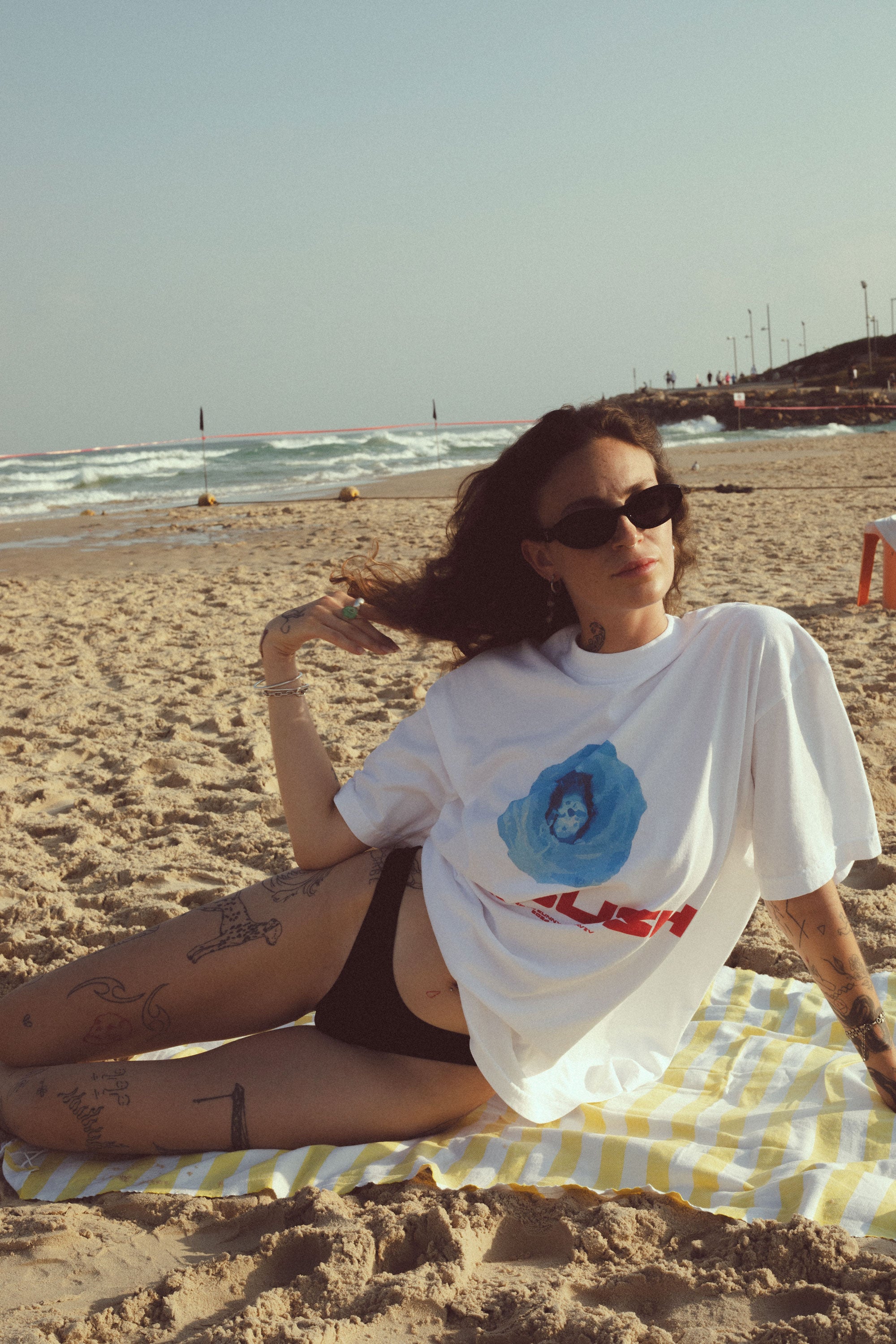 DABUSH T-SHIRTS. 100% Cotton, oversized tee with Back and front print. Made in Tel aviv. Shop and view the latest Drops from the official DABUSH website. Worldwide Shipping. DABUSH is a publishing house, design studio and a brand based in Tel Aviv, Israel.