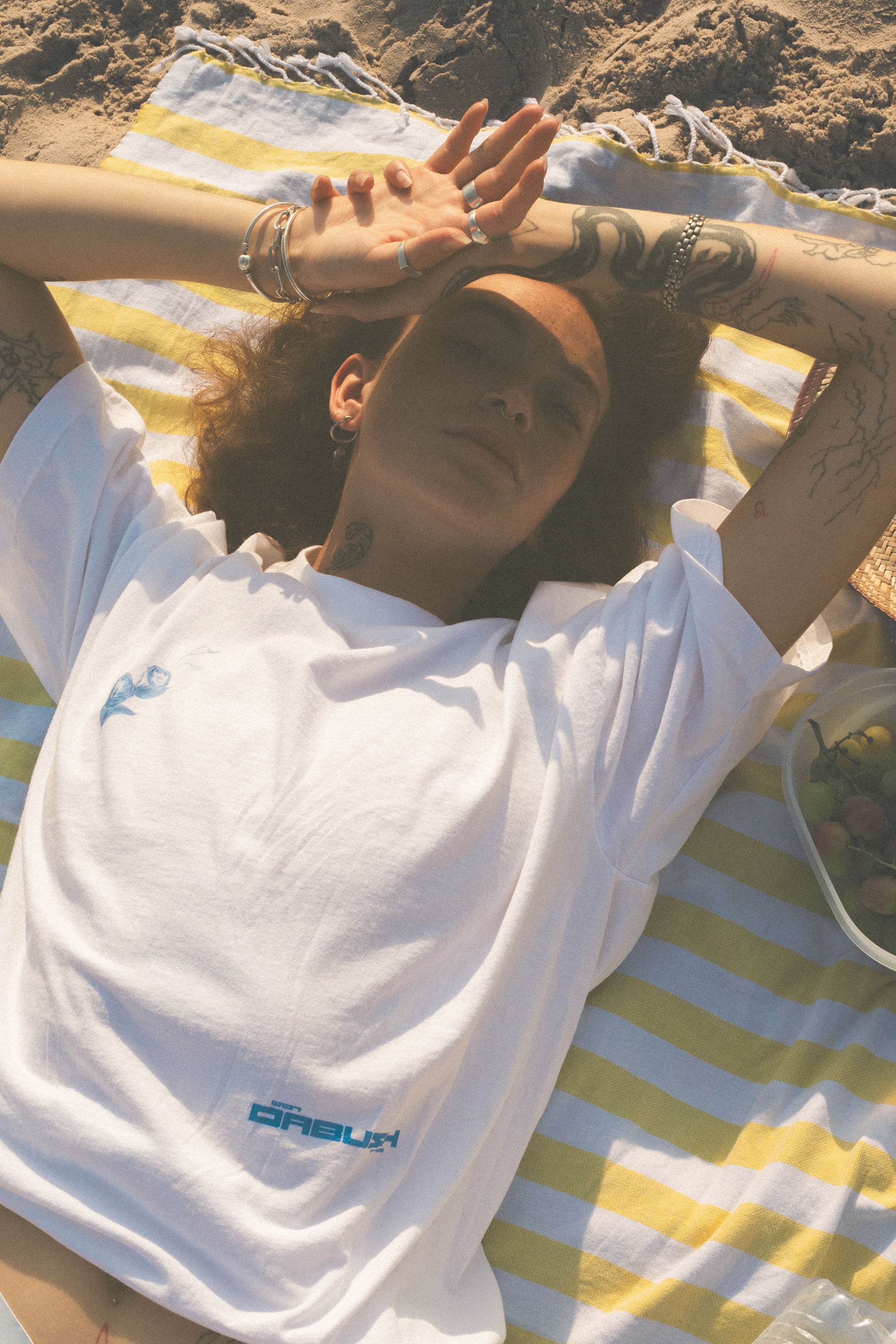 DABUSH T-SHIRTS. 100% Cotton, oversized tee with Back and front print. Made in Tel aviv. Shop and view the latest Drops from the official DABUSH website. Worldwide Shipping. DABUSH is a publishing house, design studio and a brand based in Tel Aviv, Israel.