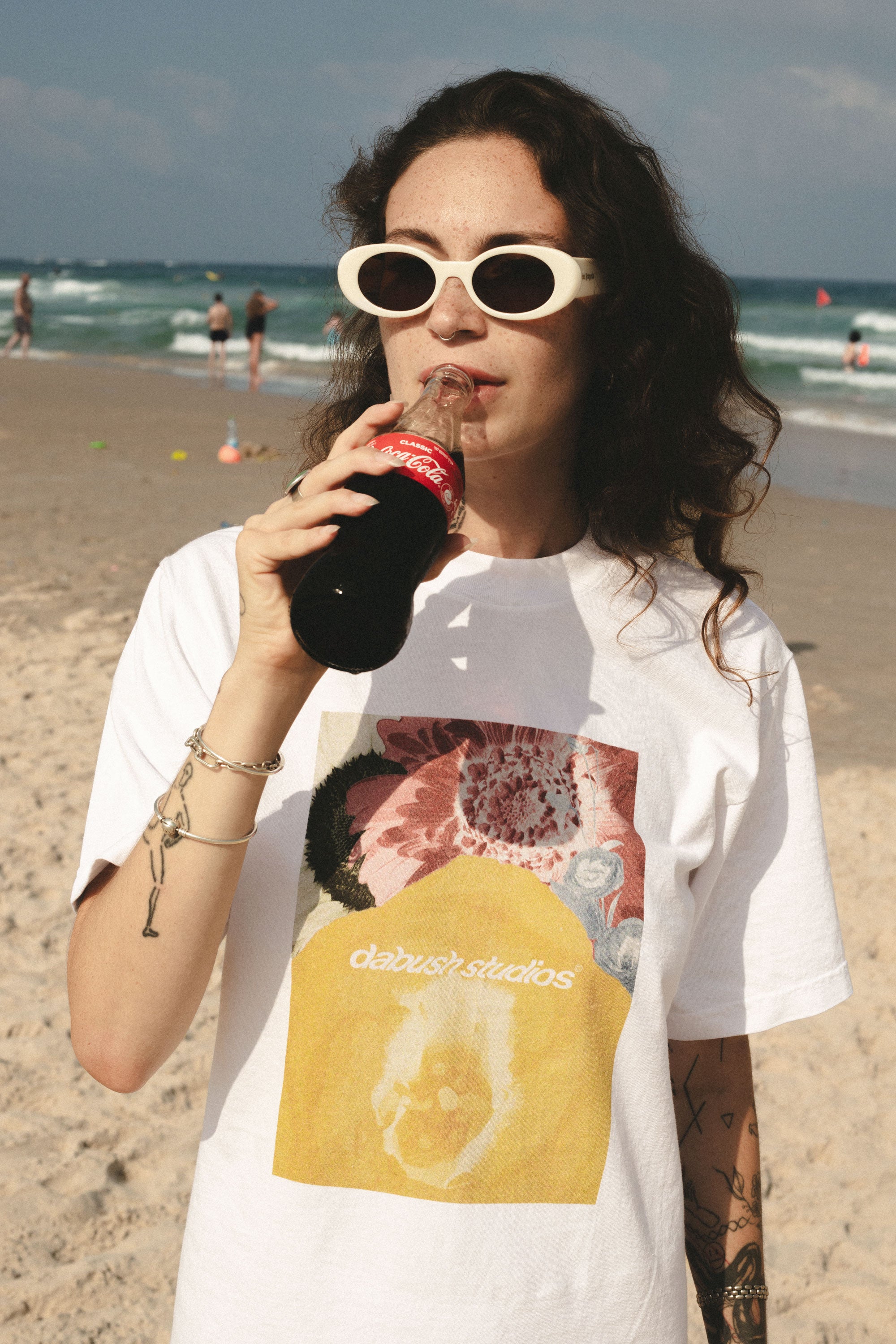 DABUSH T-SHIRTS. 100% Cotton, oversized tee with Back and front print. Made in Tel aviv. Shop and view the latest Drops from the official DABUSH website. Worldwide Shipping. DABUSH is a publishing house, design studio and a brand based in Tel Aviv, Israel.