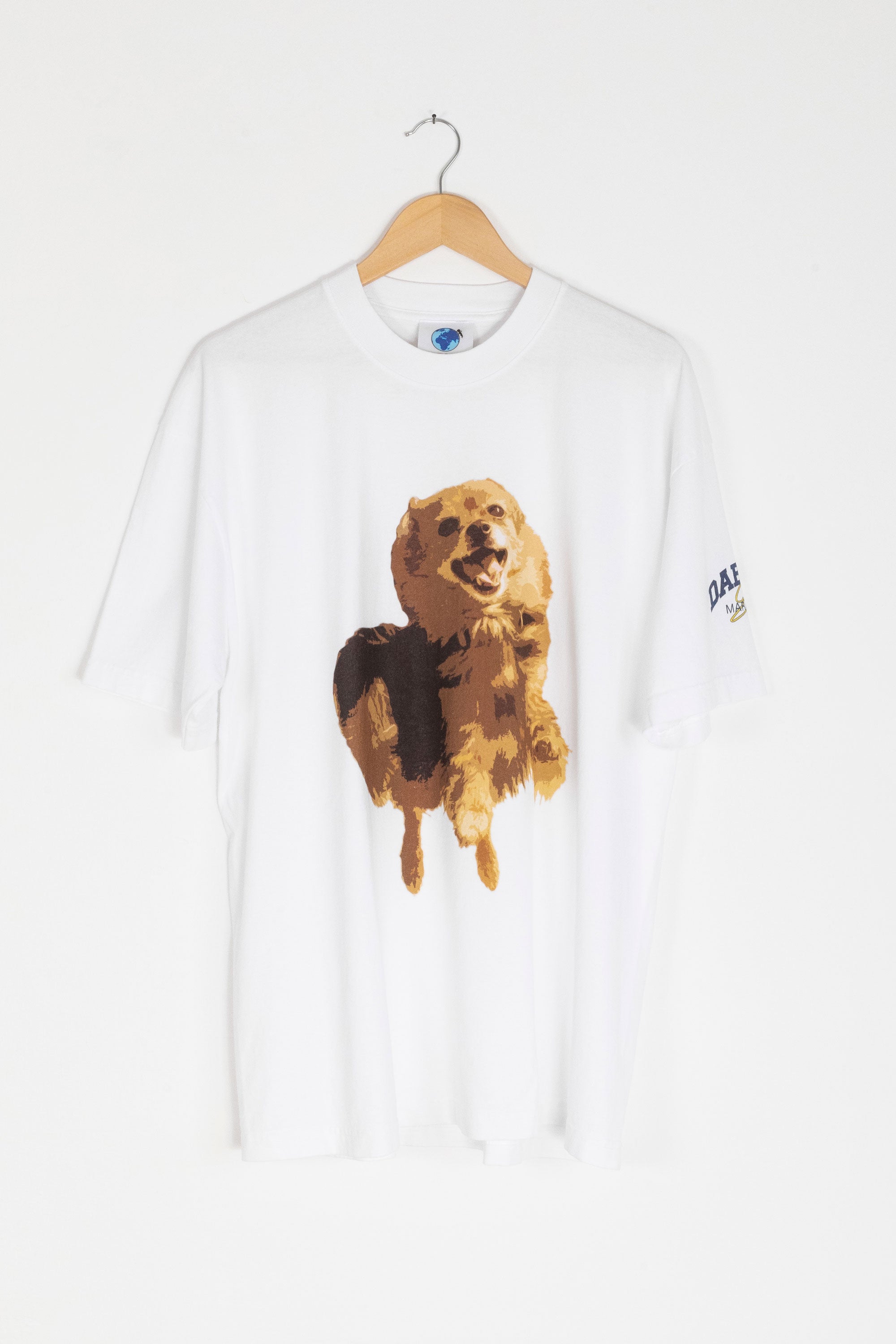 DABUSH T-SHIRT. 100% Cotton, oversized tee with Back and front print. Made in Tel aviv. Shop and view the latest Drops from the official DABUSH website. Worldwide Shipping. DABUSH is a publishing house, design studio and a brand based in Tel Aviv, Israel.