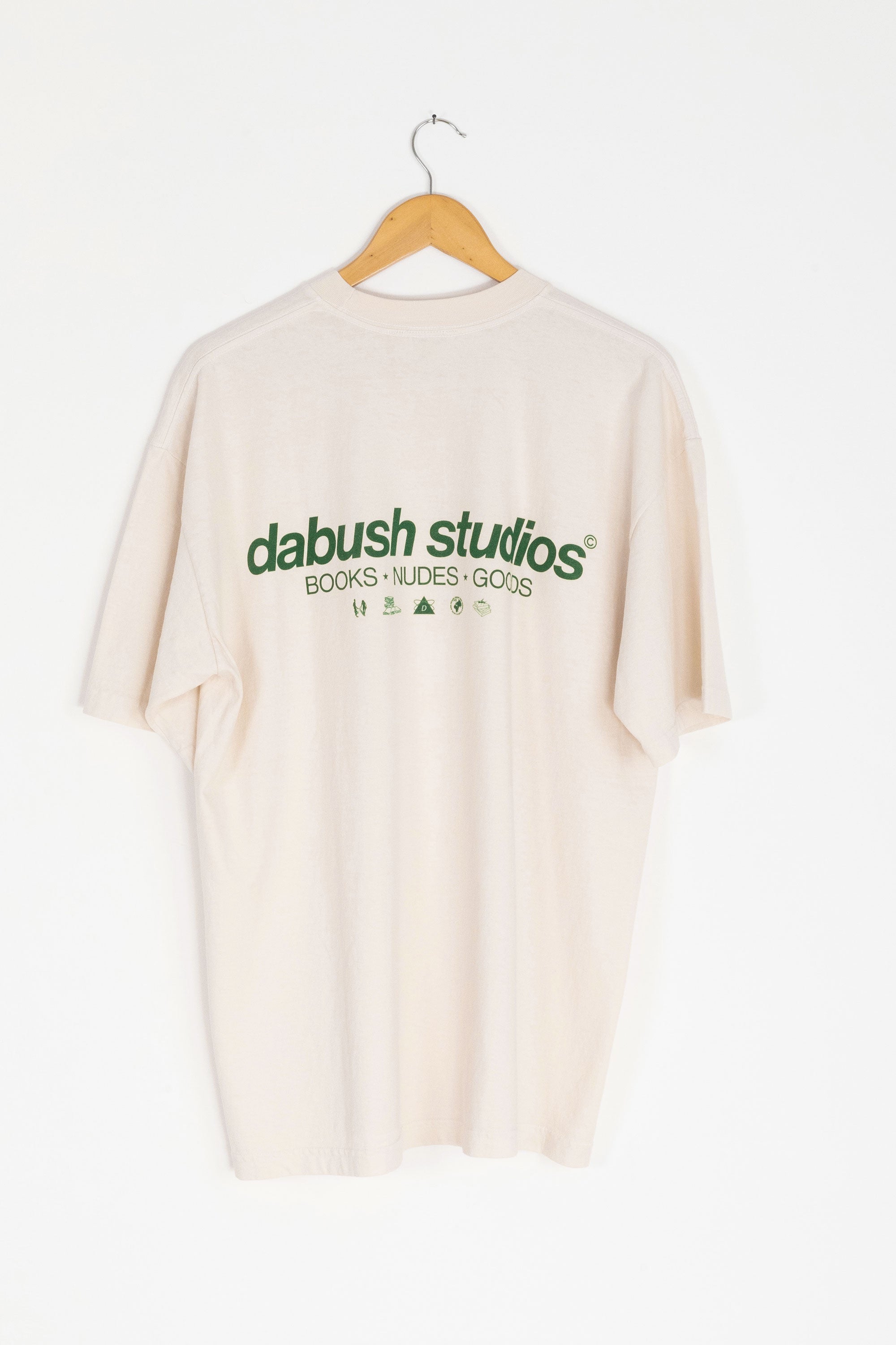 DABUSH T-SHIRT. 100% Cotton, oversized tee with Back and front print. Made in Tel aviv. Shop and view the latest Drops from the official DABUSH website. Worldwide Shipping. DABUSH is a publishing house, design studio and a brand based in Tel Aviv, Israel.