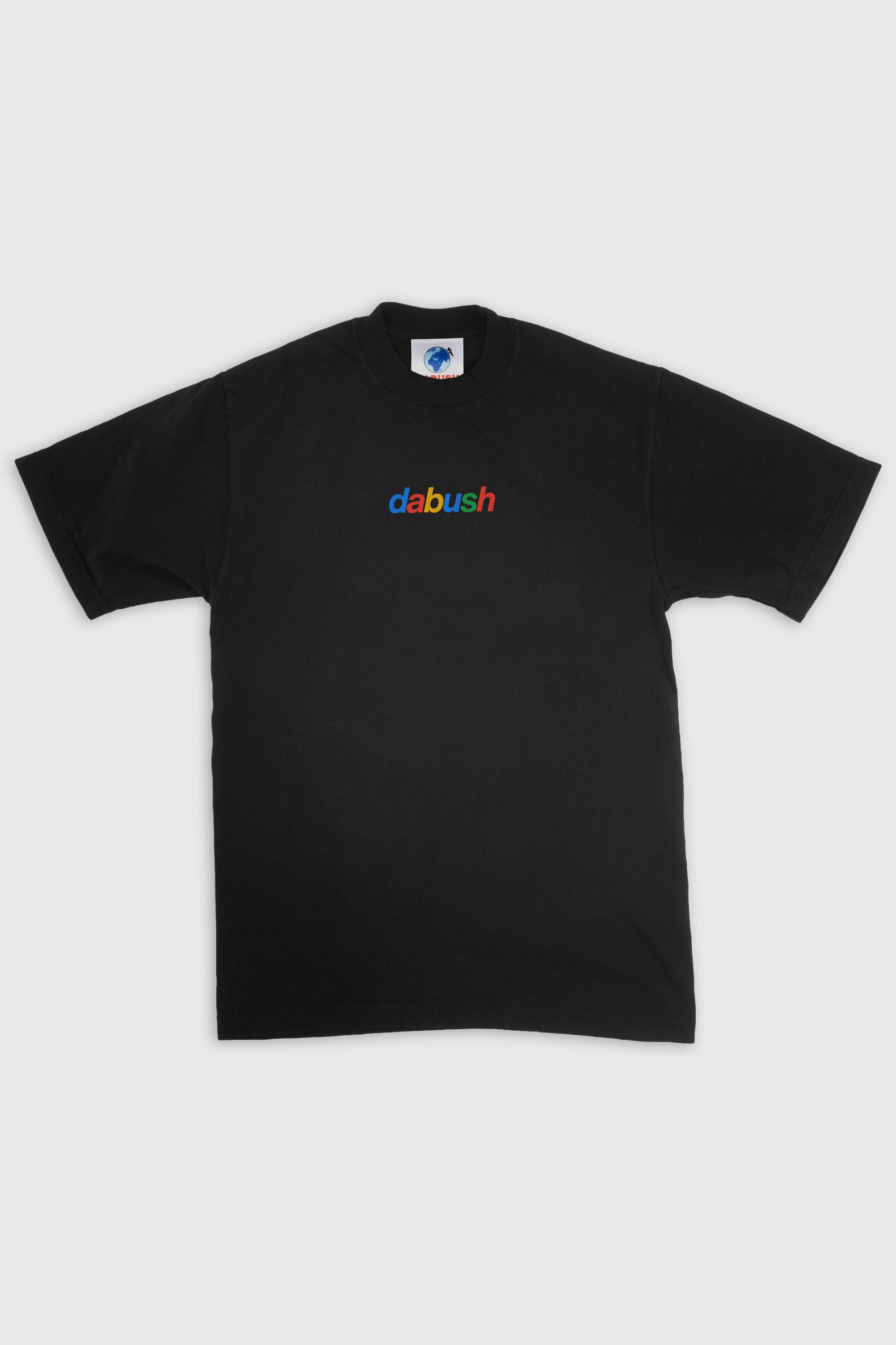 DABUSH GOOGLE EDITION T-SHIRT. 100% Cotton, oversized tee with front print. Made in Tel aviv. Shop and view the latest Drops from the official DABUSH website. Worldwide Shipping.