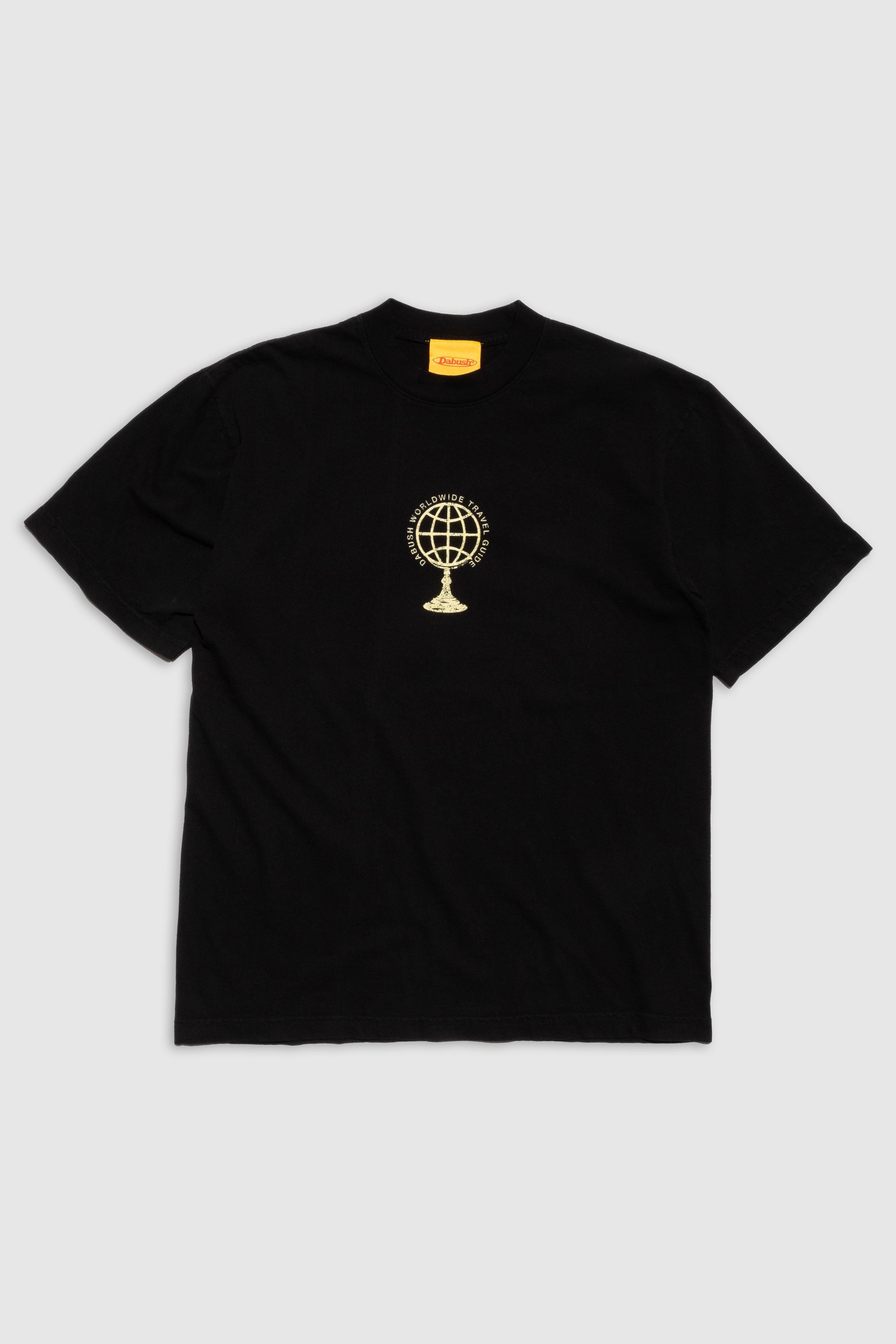 TRAVEL GUIDE T-SHIRT BLACK