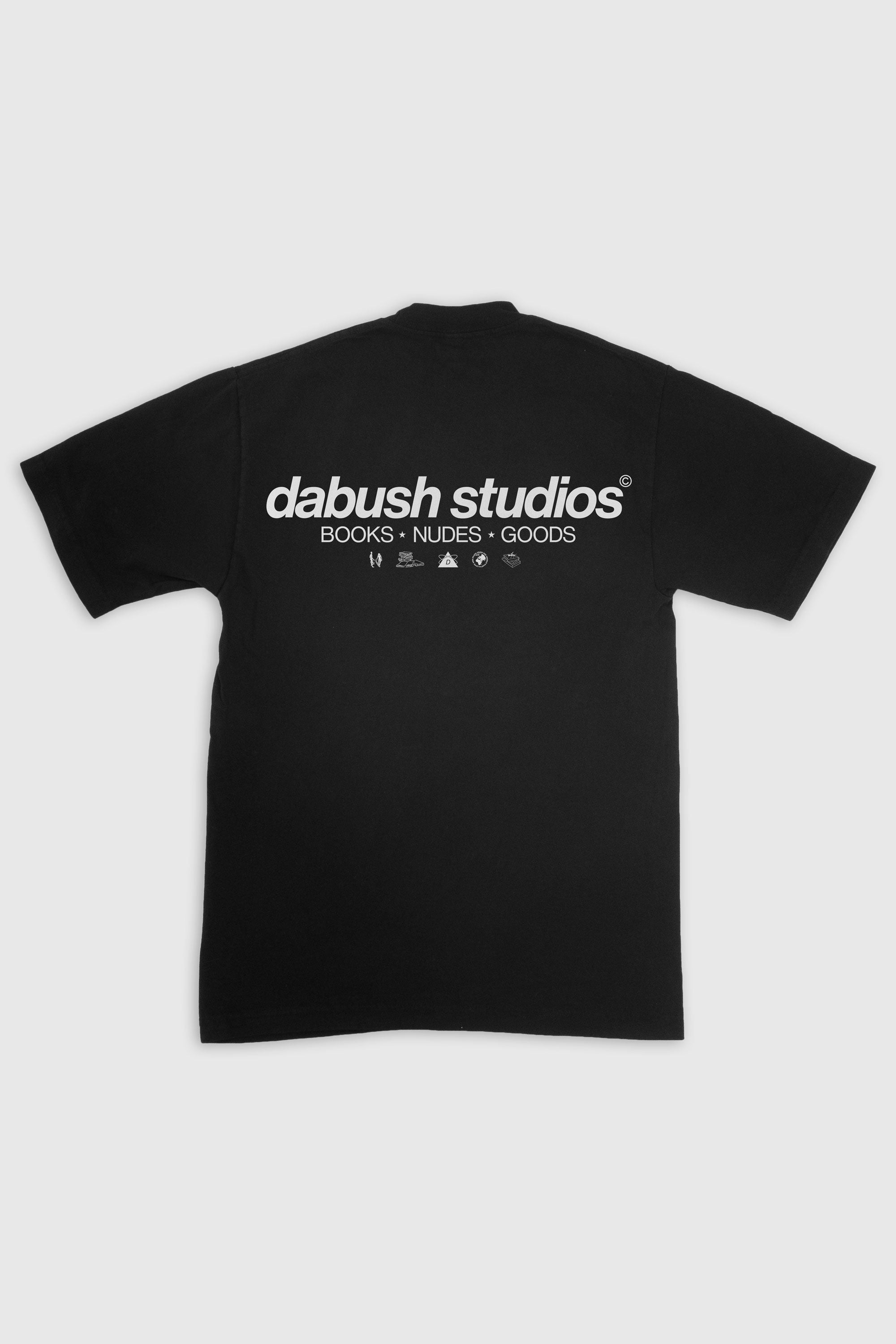 DABUSH T-SHIRT. 100% Cotton, oversized tee with Back and front print. Made in Tel aviv. Shop and view the latest Drops from the official DABUSH website. Worldwide Shipping. DABUSH is a publishing house, design studio and a brand based in Tel Aviv, Israel.