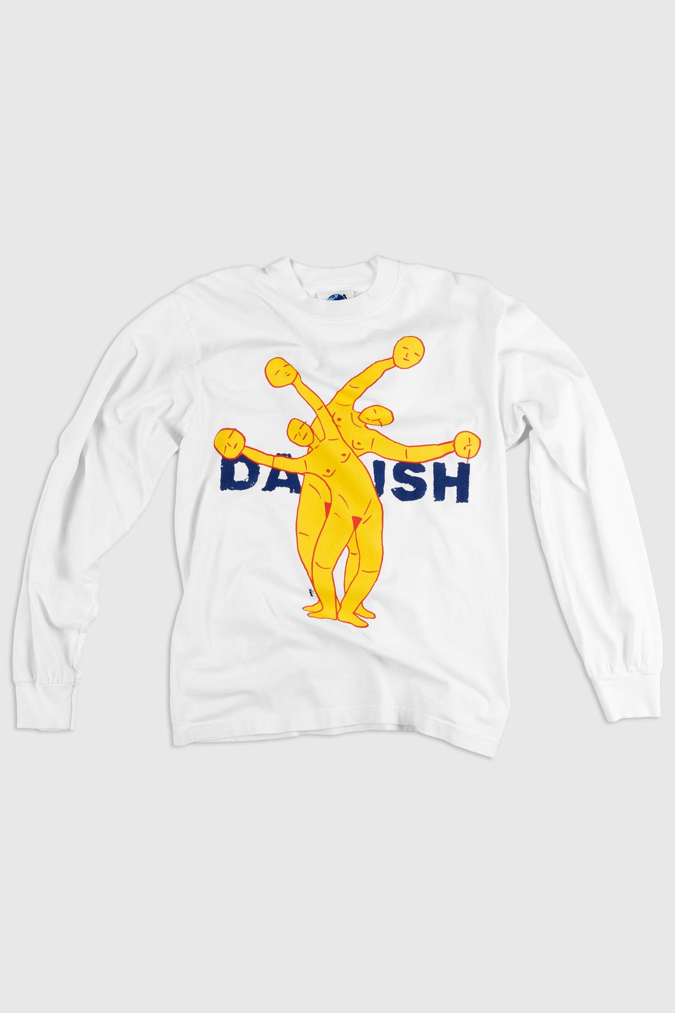 DABUSH SYNERGY LONG SLEEVE T-SHIRT. TEAMWORK MAKES THE DREAM WORK. 100% Cotton, oversized long sleeves tee with huge front and back print. Made in Tel aviv. Shop and view the latest Drops from the official DABUSH website. Worldwide Shipping.