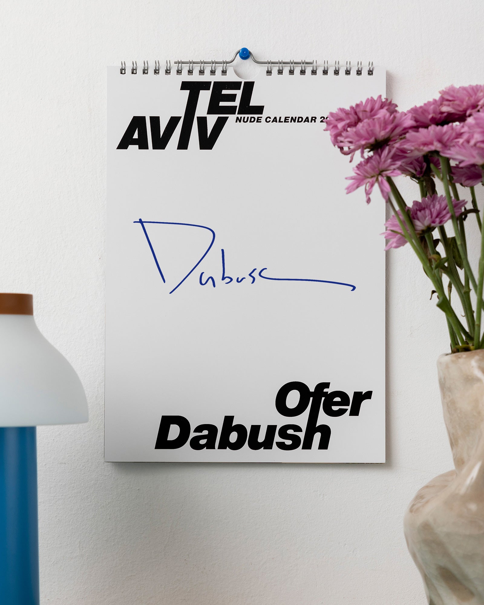 DABUSH TEL AVIV CALENDAR 2023 PHOTO BOOKS T-SHIRTS