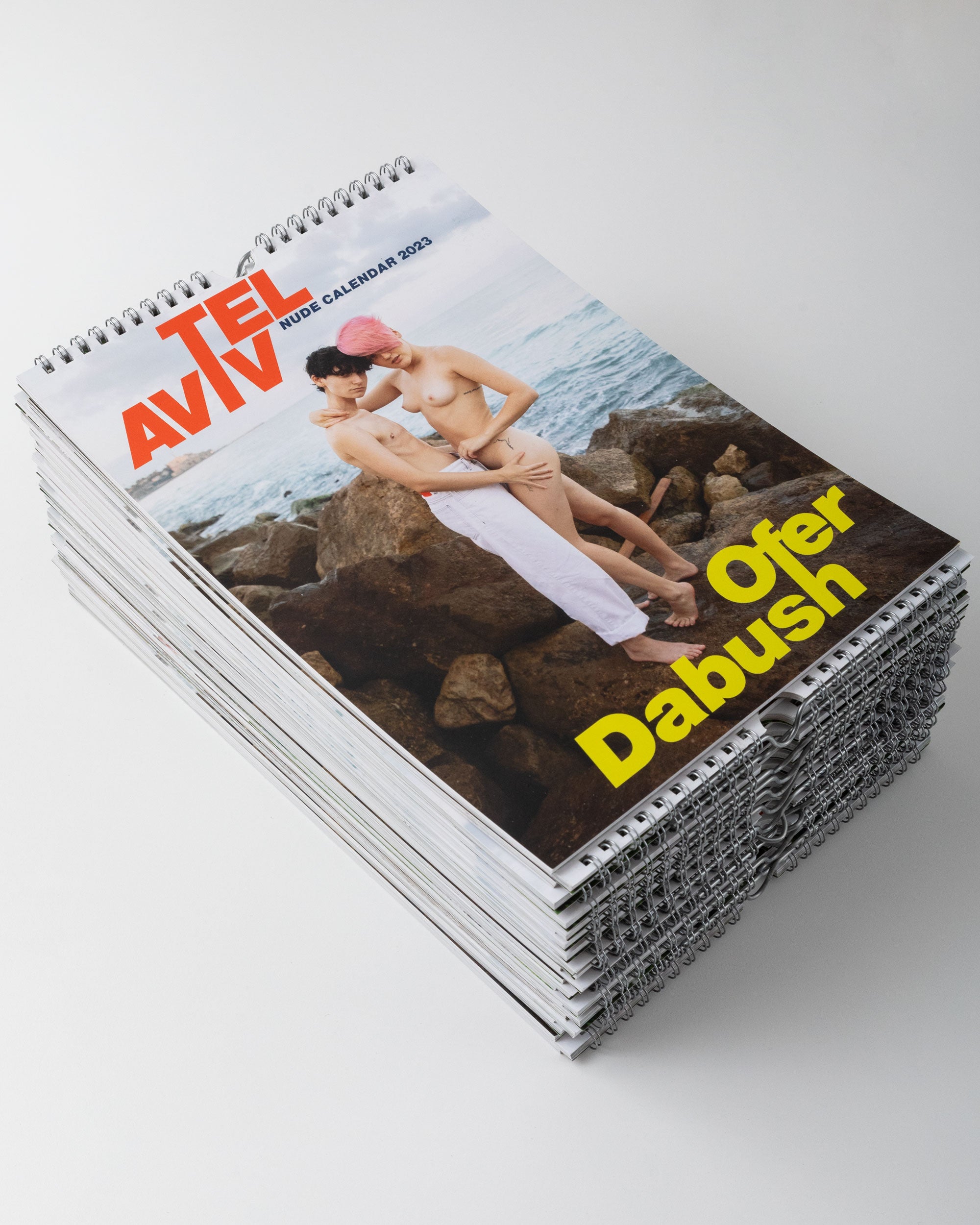 DABUSH TEL AVIV CALENDAR 2023 PHOTO BOOKS T-SHIRTS