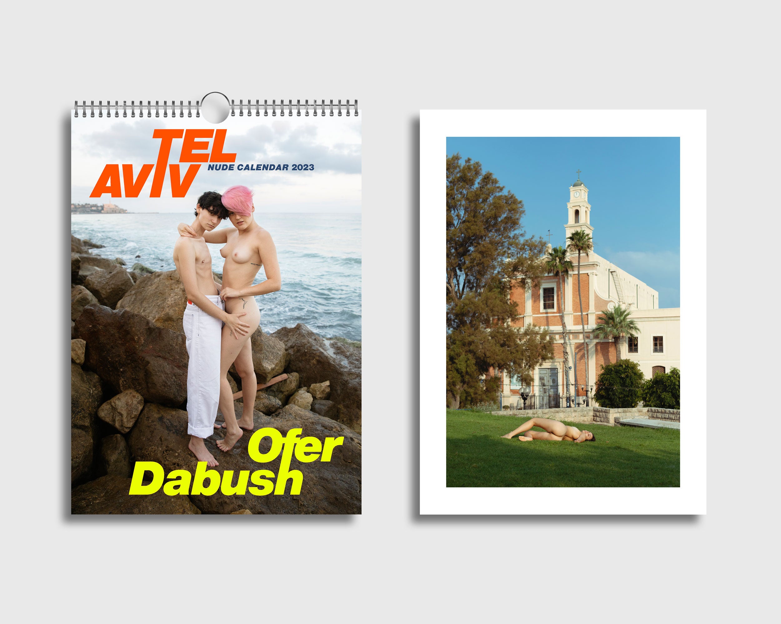 DABUSH TEL AVIV CALENDAR 2023 PHOTO BOOKS T-SHIRTS