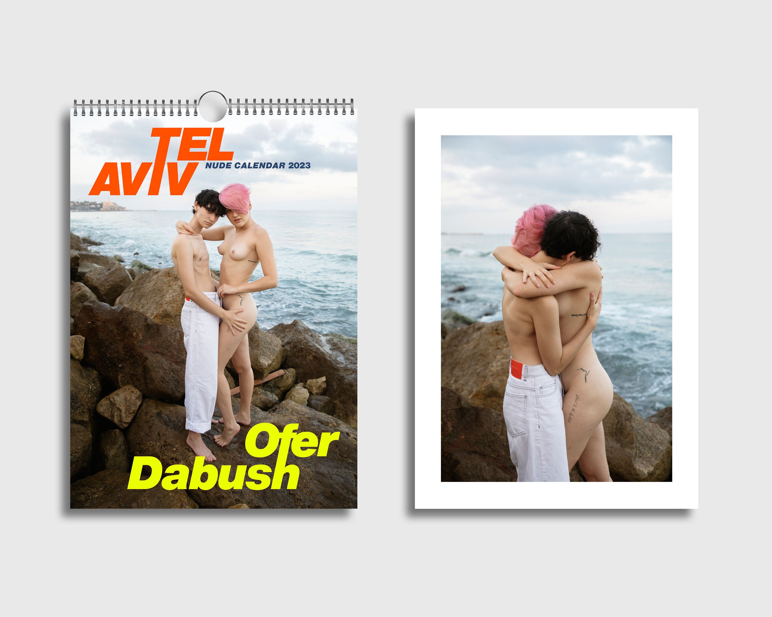 DABUSH TEL AVIV CALENDAR 2023 PHOTO BOOKS T-SHIRTS