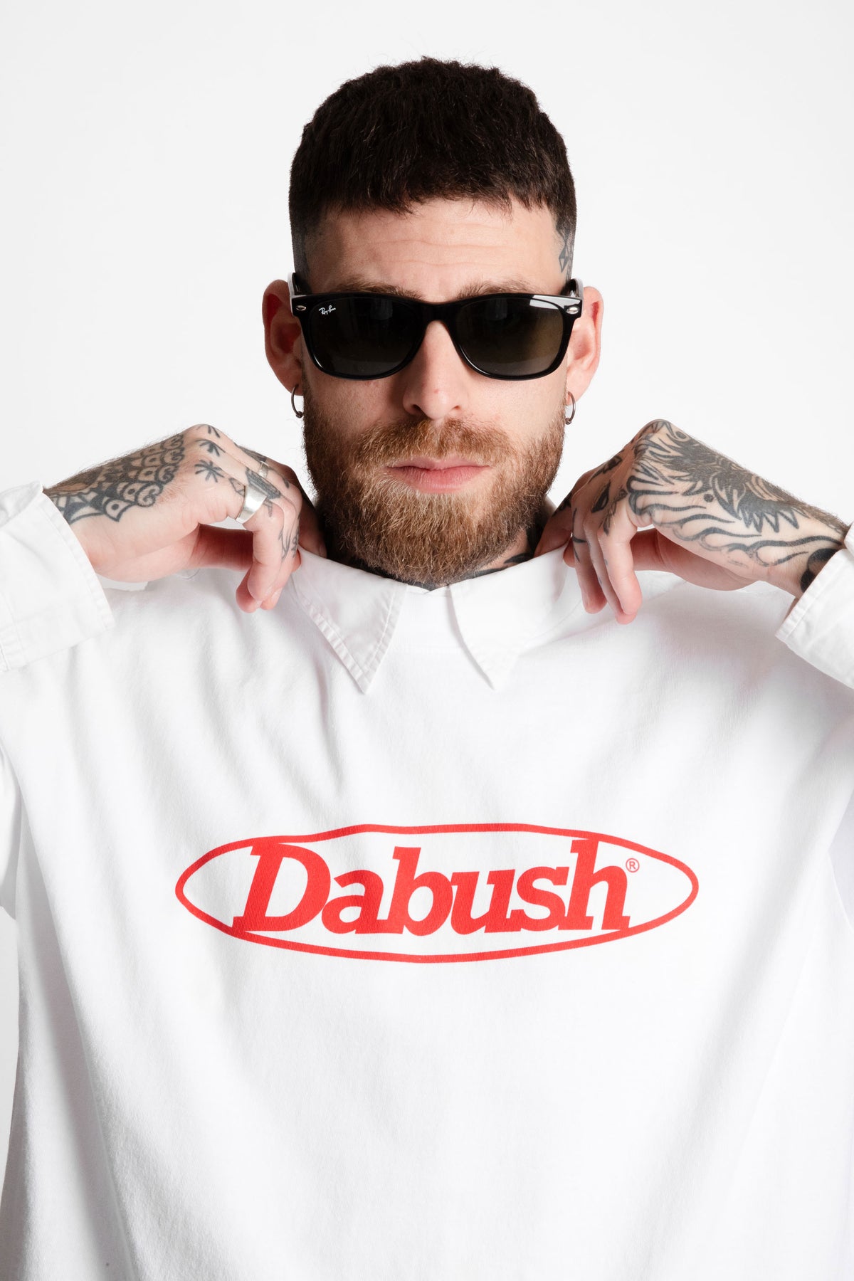 LOGO T-SHIRT WHITE | DABUSH