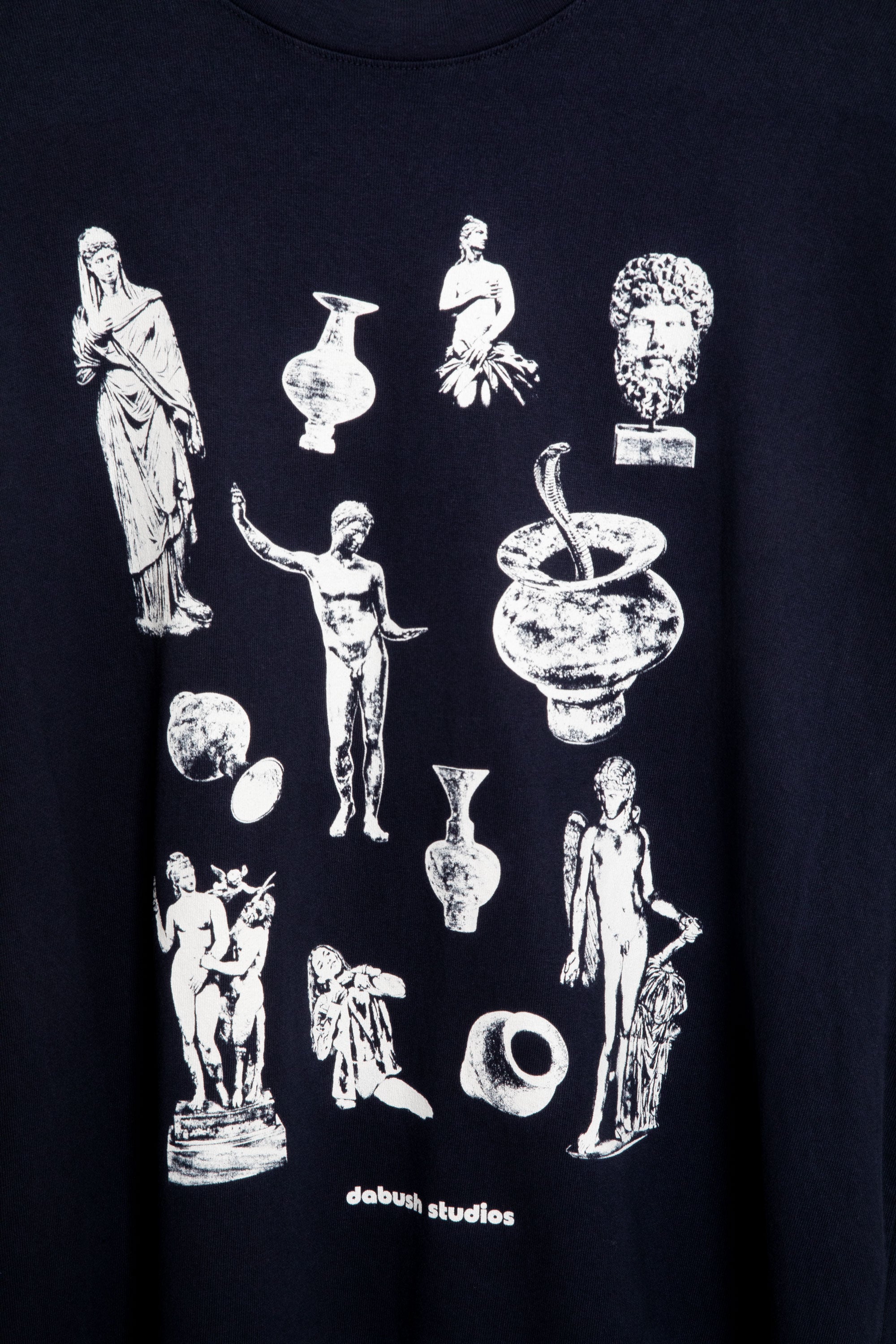 FIGURE STUDIES LONG SLEEVE T-SHIRT IN NAVY