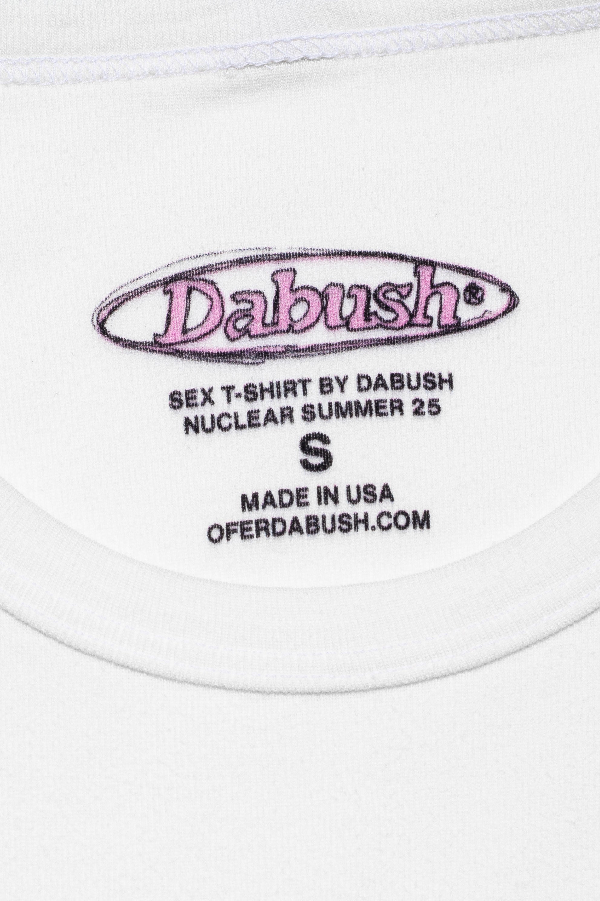 SEX T-SHIRT WHITE (PRE-ORDER)