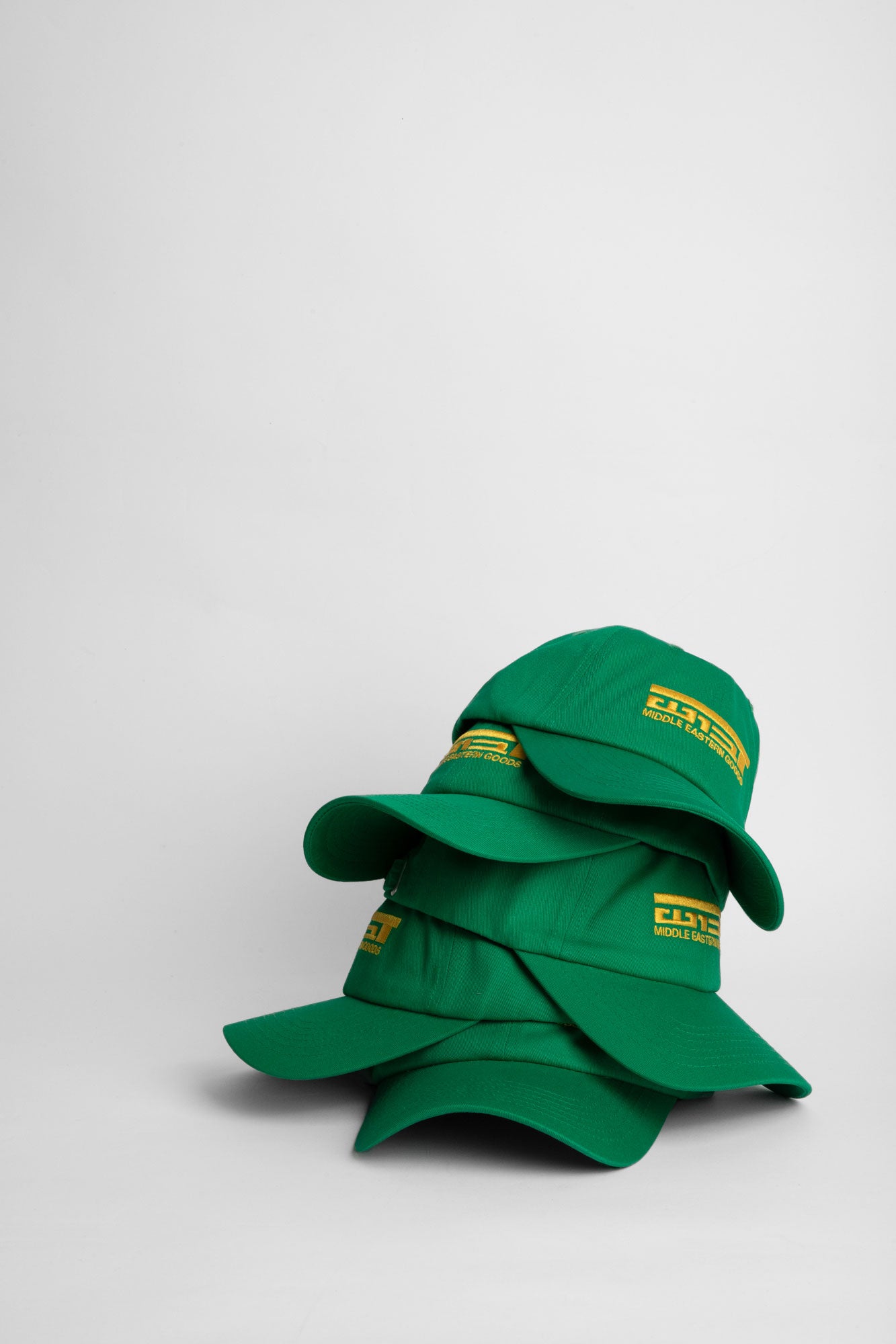HEBREW LOGO HAT KELLY GREEN