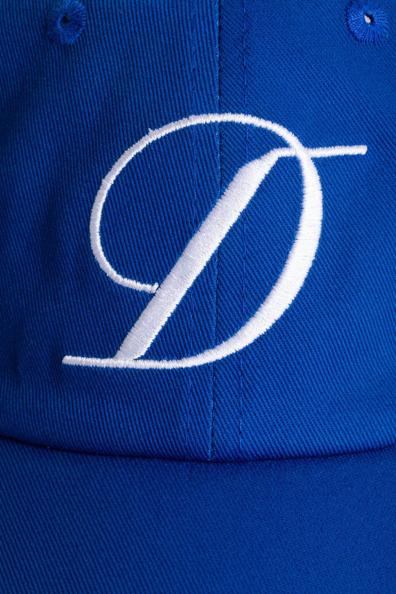 SCRIPT LOGO HAT COBALT BLUE