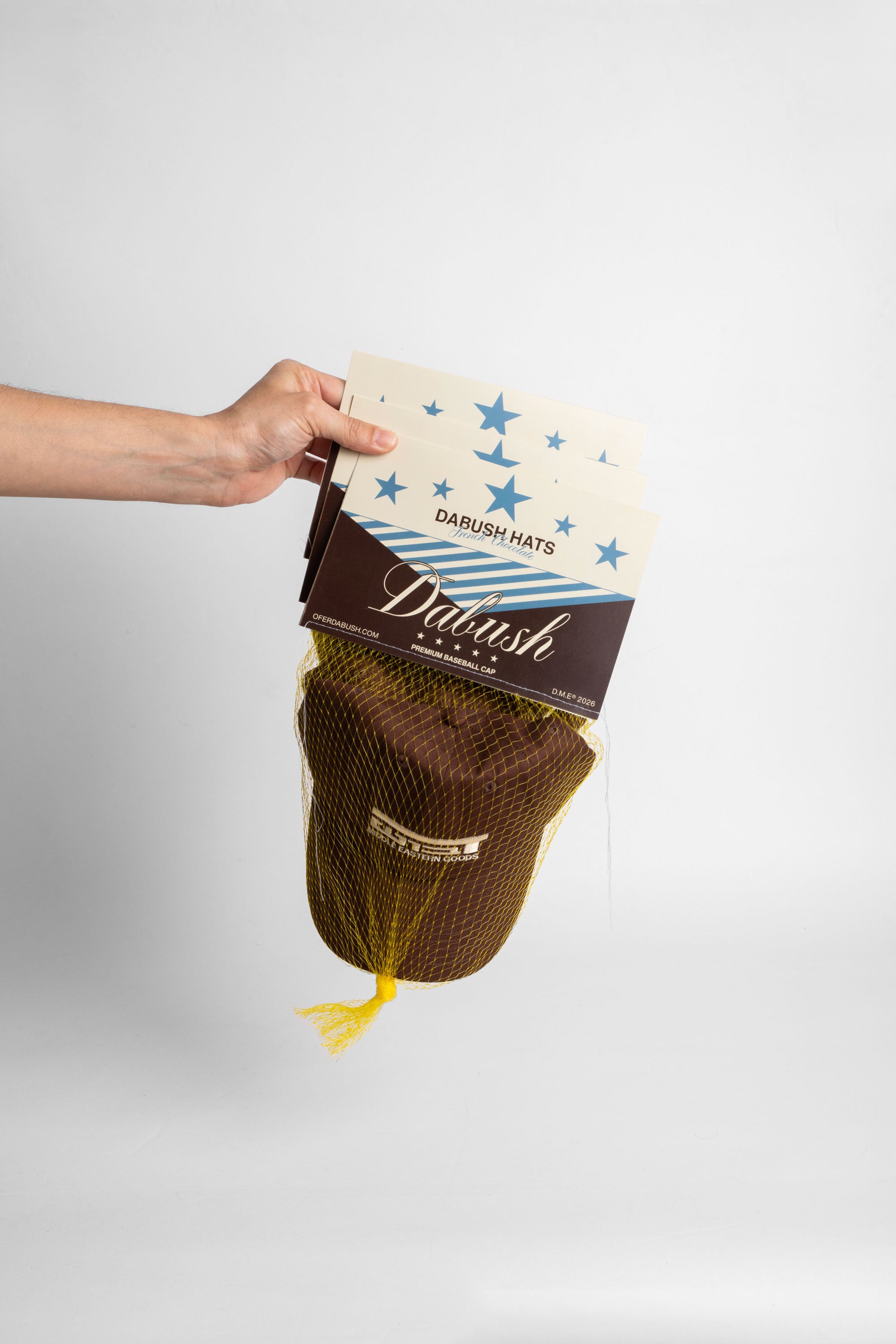 HEBREW LOGO HAT FRENCH CHOCOLATE