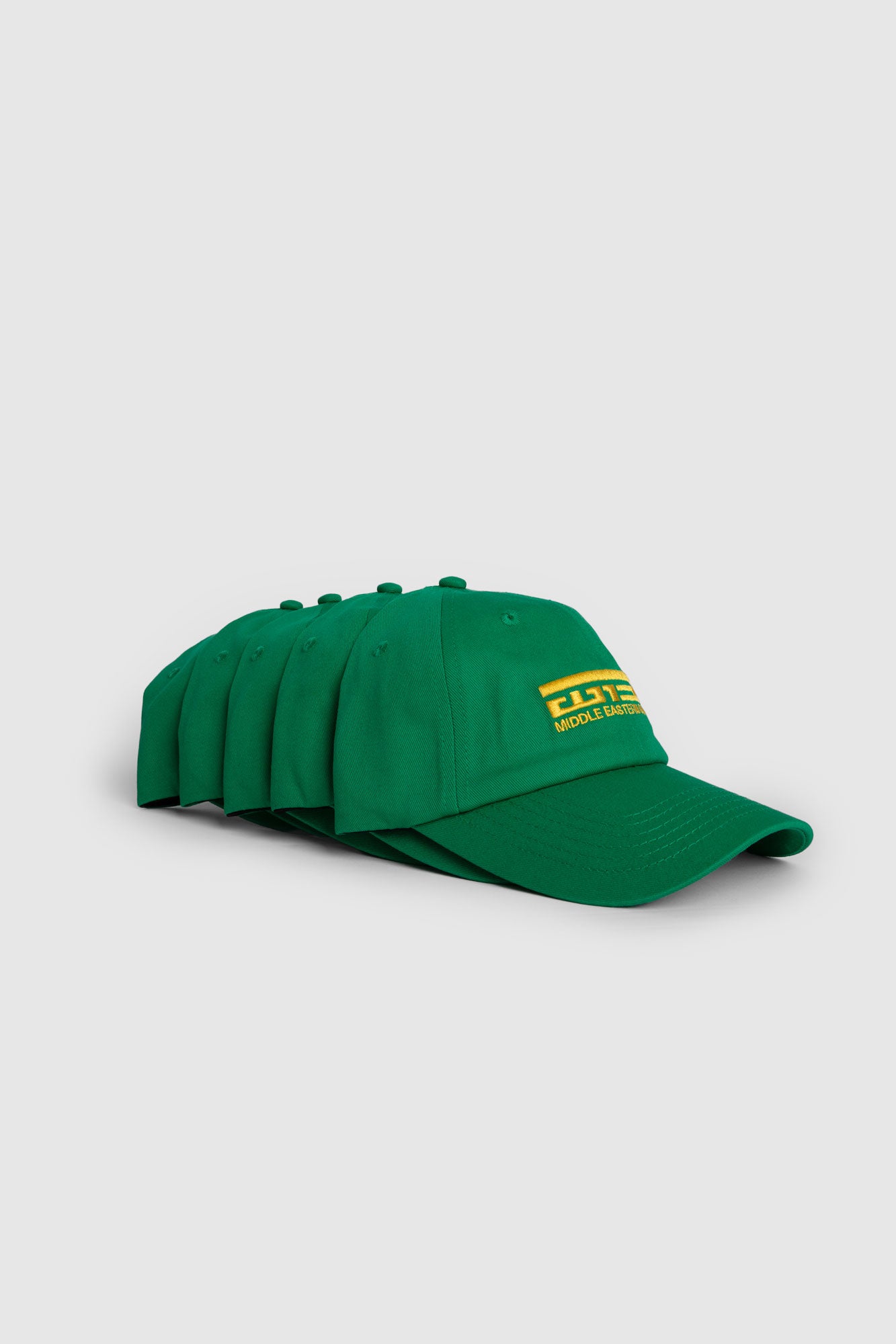 HEBREW LOGO HAT KELLY GREEN