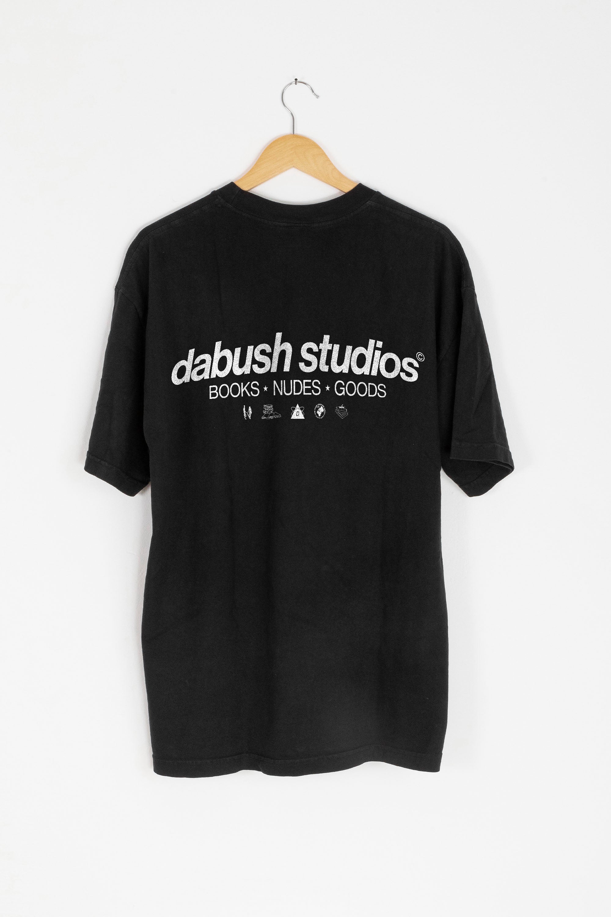 DABUSH T-SHIRT. 100% Cotton, oversized tee with Back and front print. Made in Tel aviv. Shop and view the latest Drops from the official DABUSH website. Worldwide Shipping. DABUSH is a publishing house, design studio and a brand based in Tel Aviv, Israel.