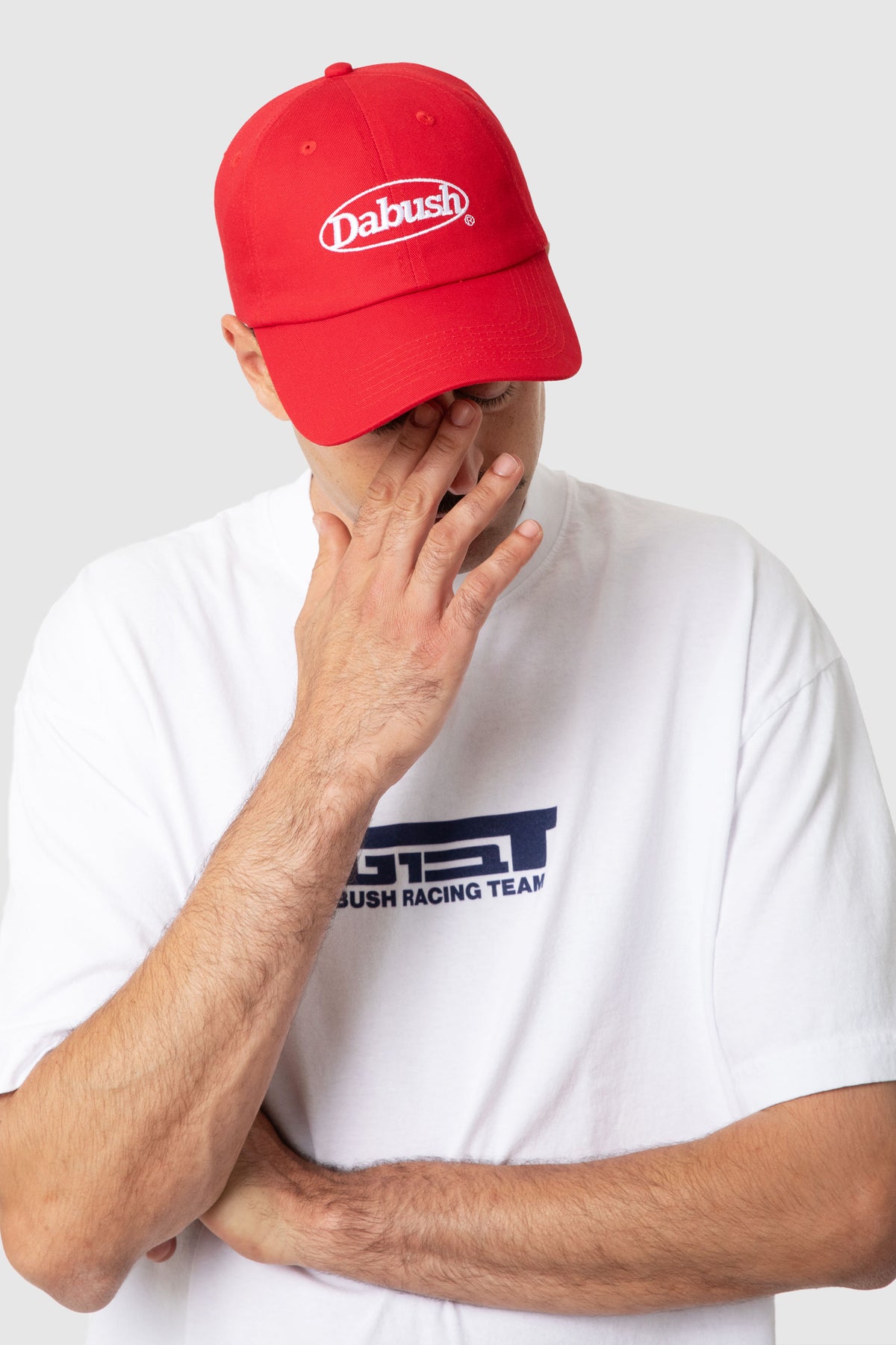 RACING T-SHIRT WHITE | DABUSH