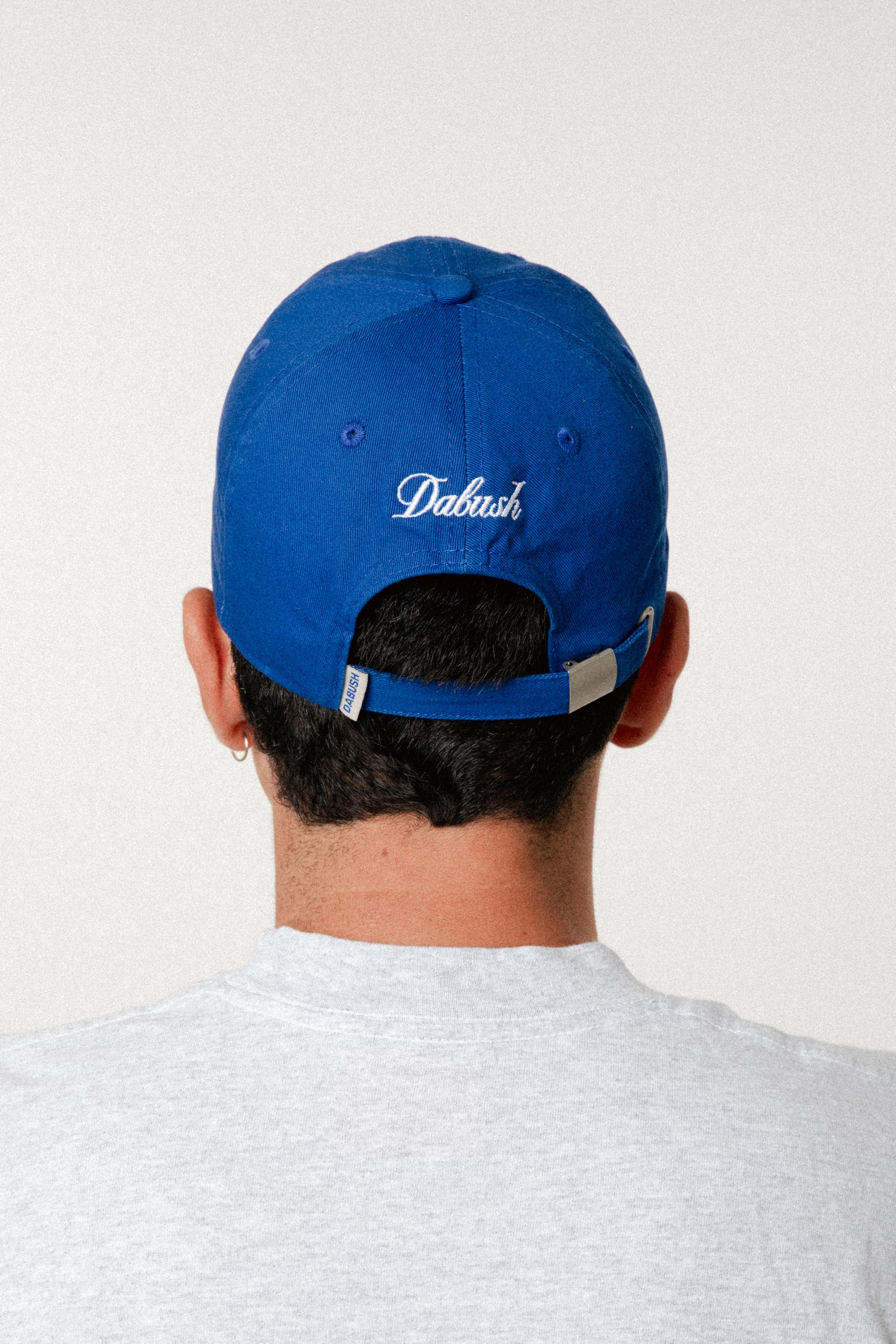 SCRIPT LOGO HAT COBALT BLUE