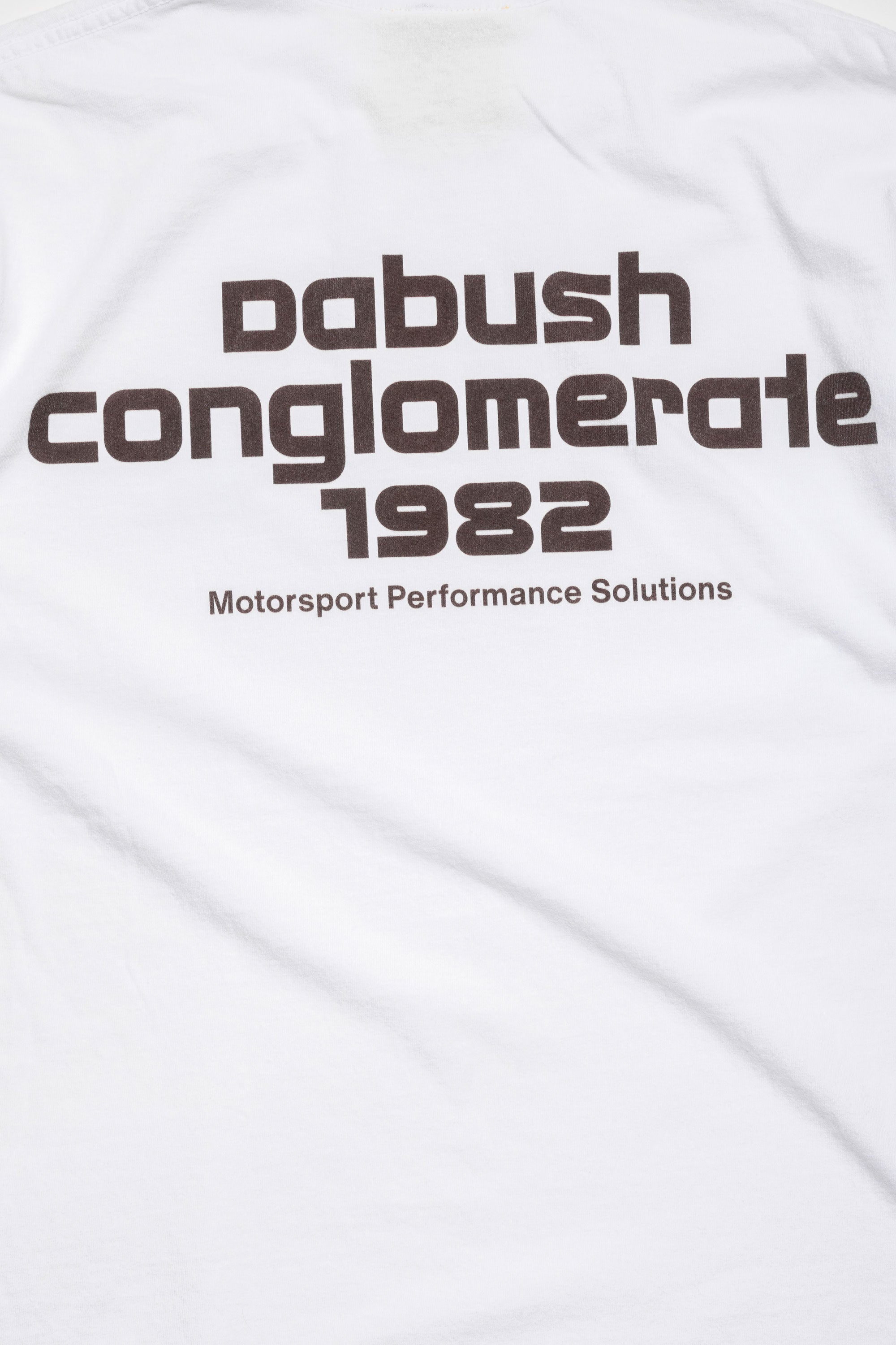 DABUSH MOTORACING T-SHIRT. 100% Cotton, oversized tee with Back and front print. Made in Tel aviv. Shop and view the latest Drops from the official DABUSH website. Worldwide Shipping. DABUSH is a publishing house, design studio and a brand based in Tel Aviv, Israel.