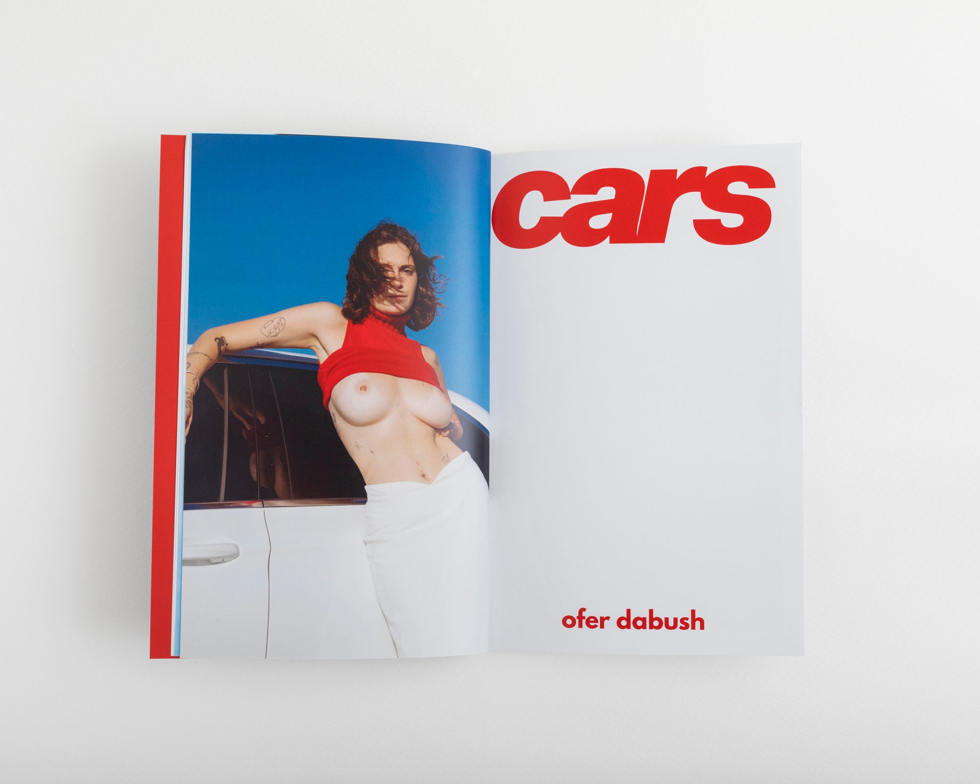 DABUSH ART PHOTO BOOKS TEL AVIV CARS